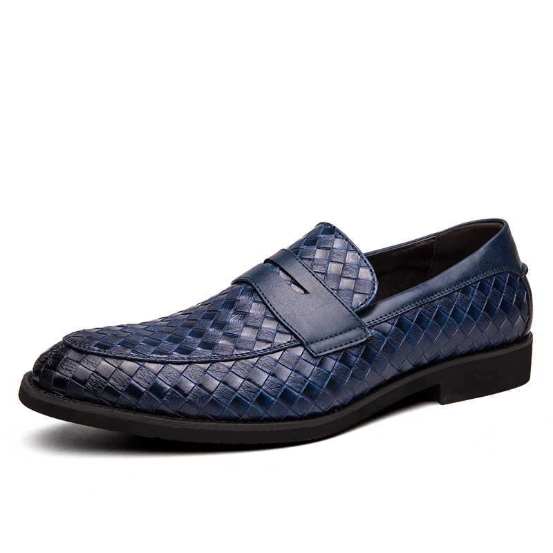 Heritage Leather Weave Loafer