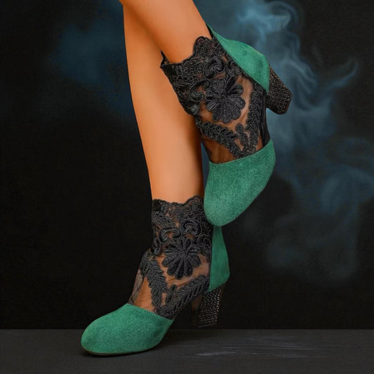 Shadow Lace Bootie