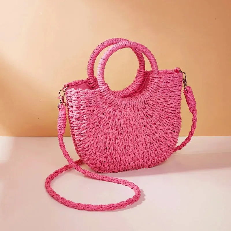 Boho Crescent Clutch