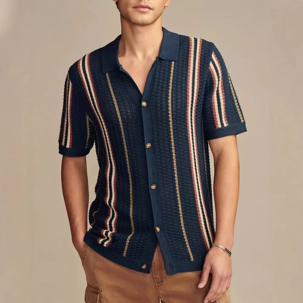 Milo Knit Button Down