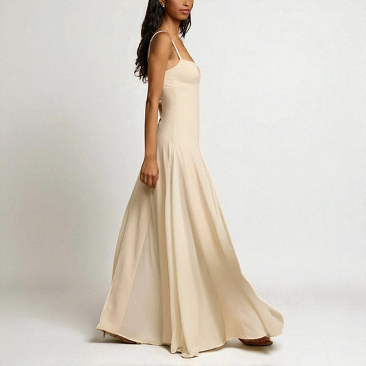 Ivory-Grace Maxi Dress