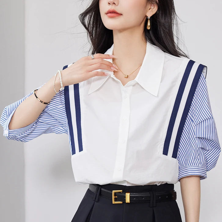 Sailor Sleeve Blouse