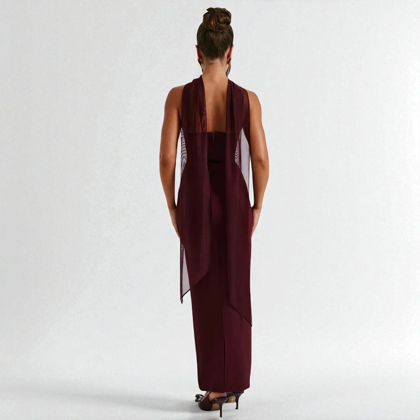 Camille Column Gown