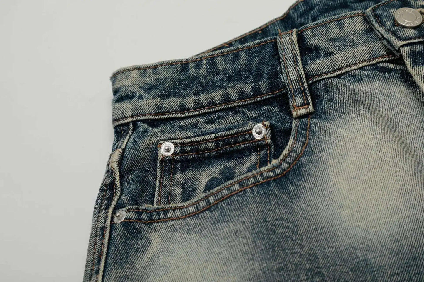 Modern Grunge Denim Short