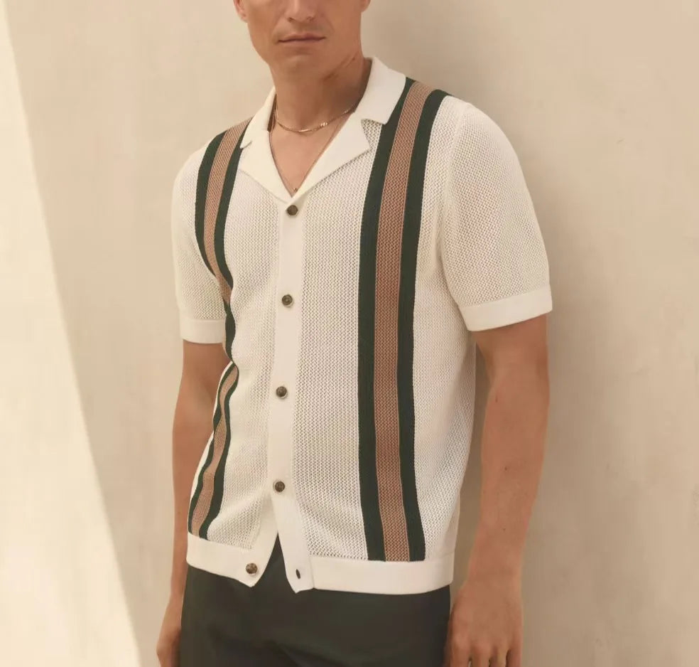 Milo Knit Button Down