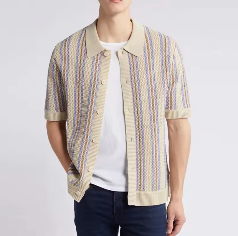 Milo Knit Button Down