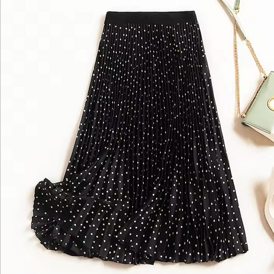 Dot Pleat Midi