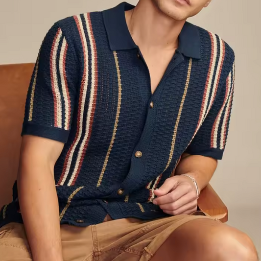 Milo Knit Button Down