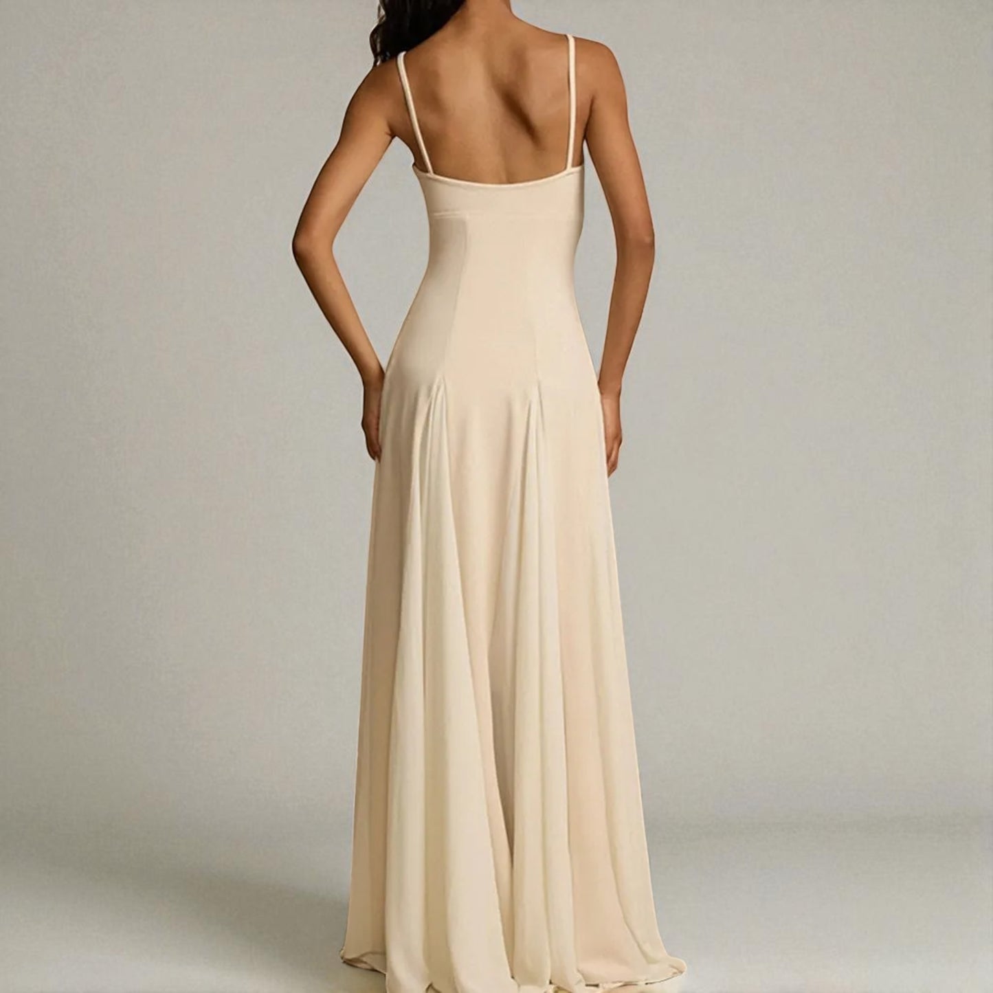 Ivory-Grace Maxi Dress