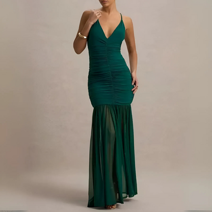 Rosaline Ruched Gown