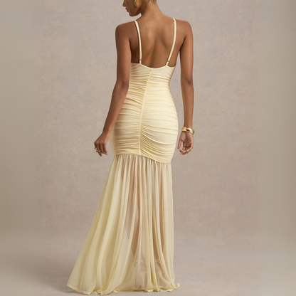 Rosaline Ruched Gown