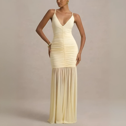 Rosaline Ruched Gown