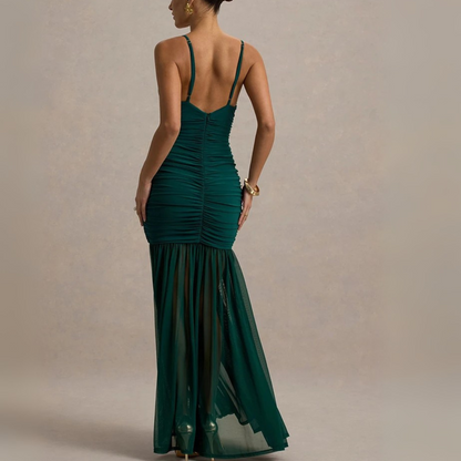 Rosaline Ruched Gown