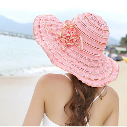 Petal Pleat Sun Hat
