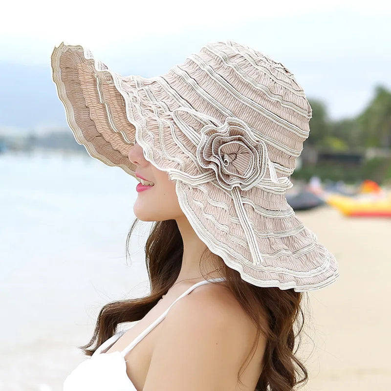 Petal Pleat Sun Hat