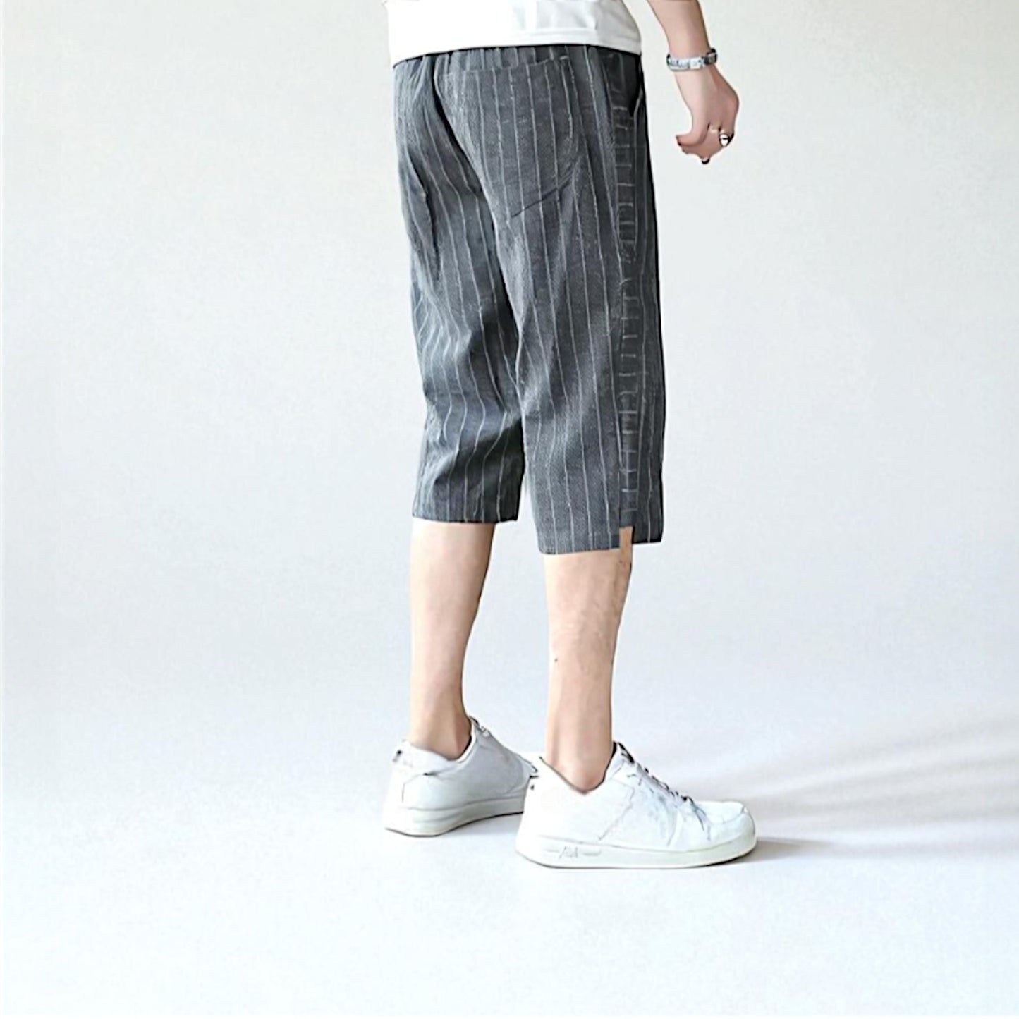 Barclay Pinstripe Crop