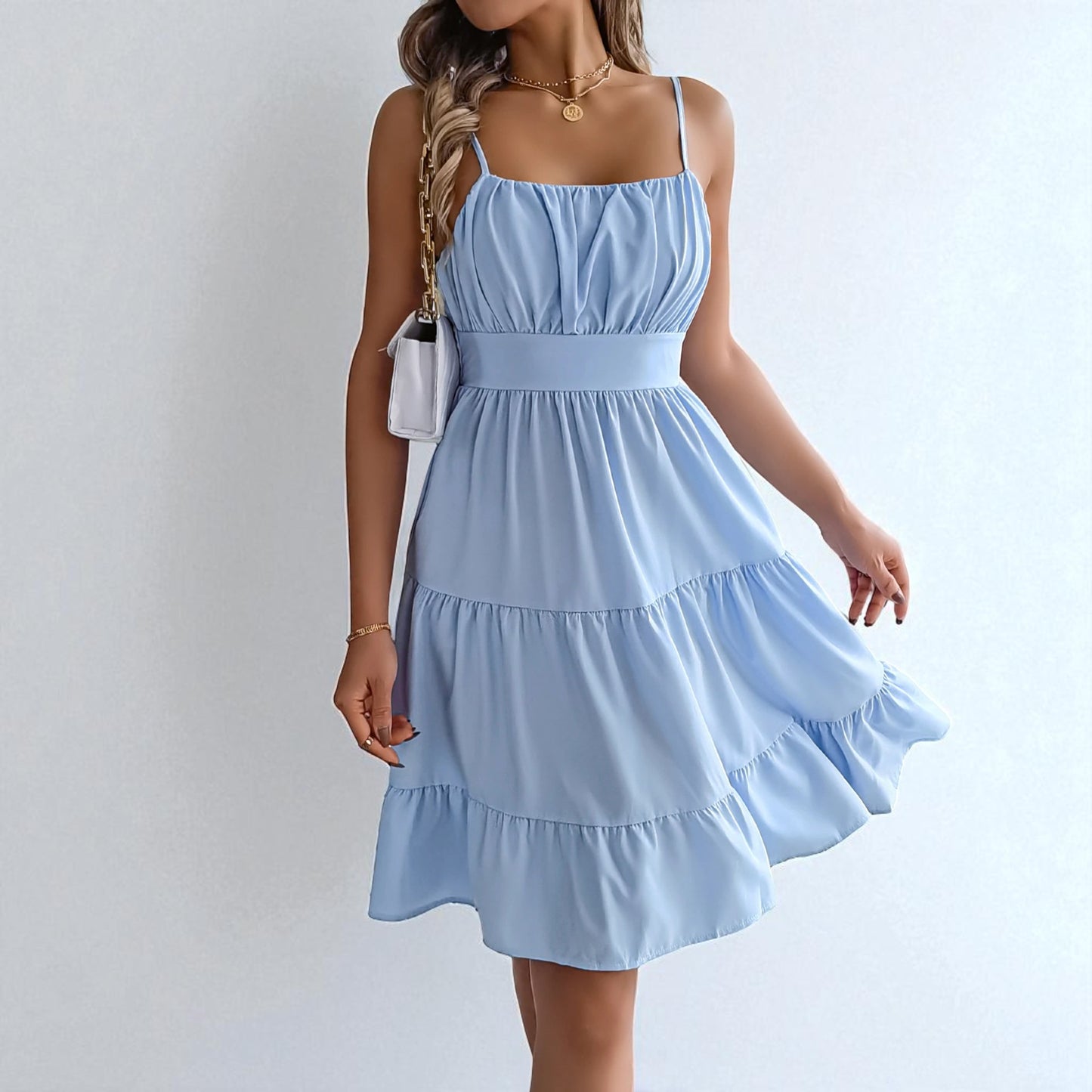 Golden Hour Mini Dress