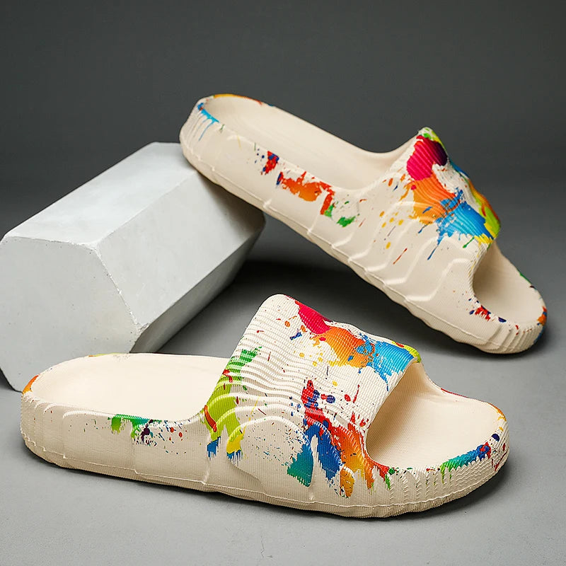 Splatter Comfort Slide