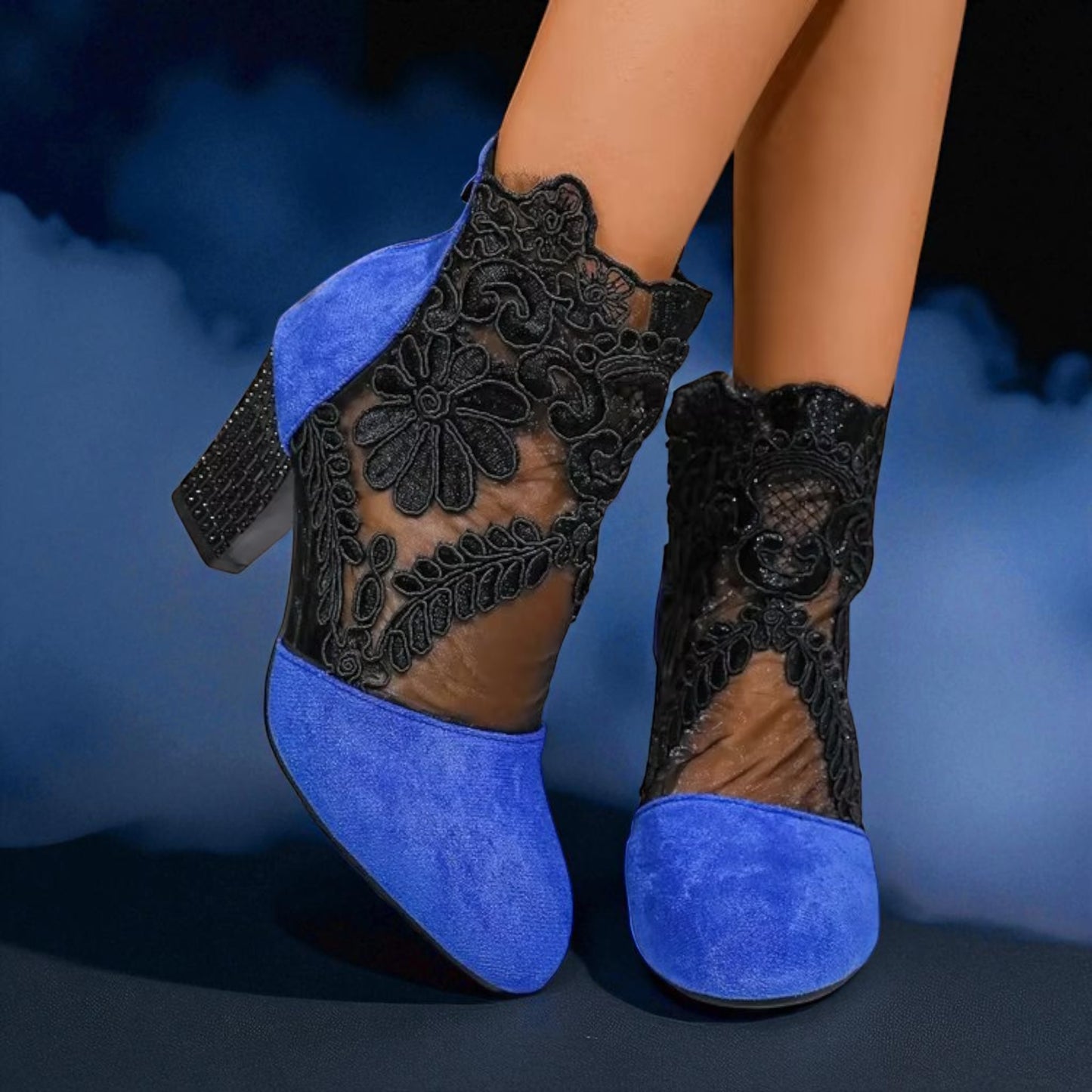 Shadow Lace Bootie
