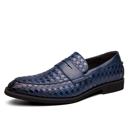 Heritage Leather Weave Loafer