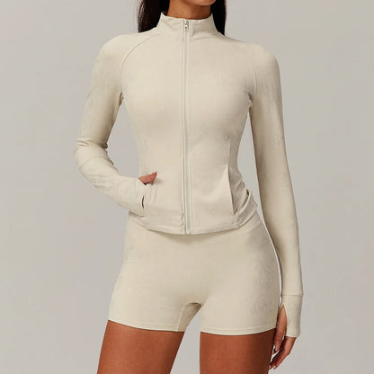 Mirage Motion Collection -Zip Jacket Set