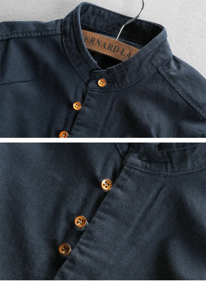 Kyoto Linen Long Sleeve Button Down