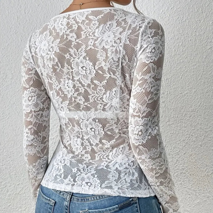 Allure Lace Top