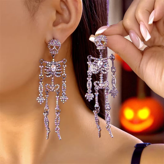 Bone & Bling Earrings