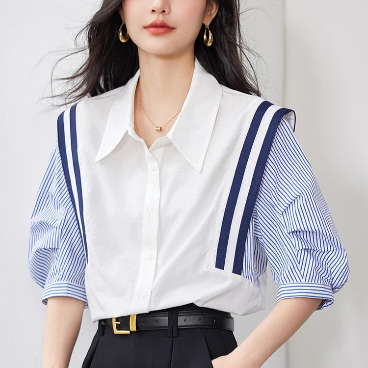 Sailor Sleeve Blouse