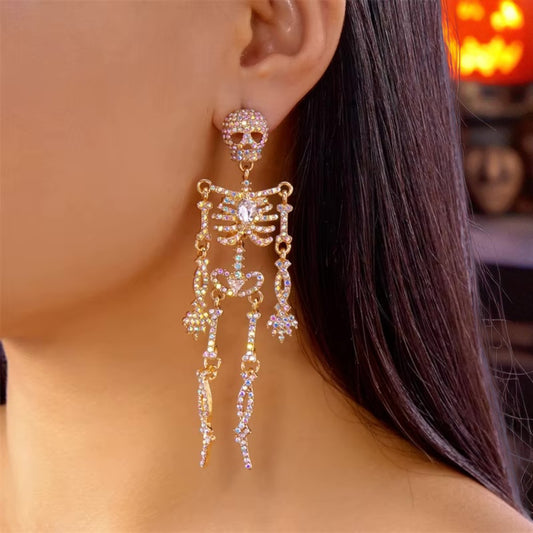Bone & Bling Earrings