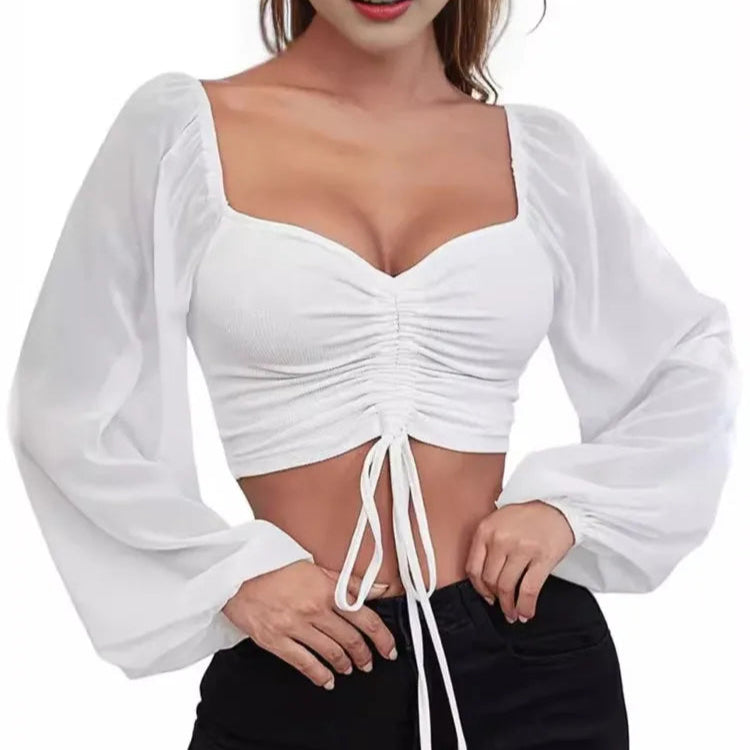 Sweetheart Drawstring Top