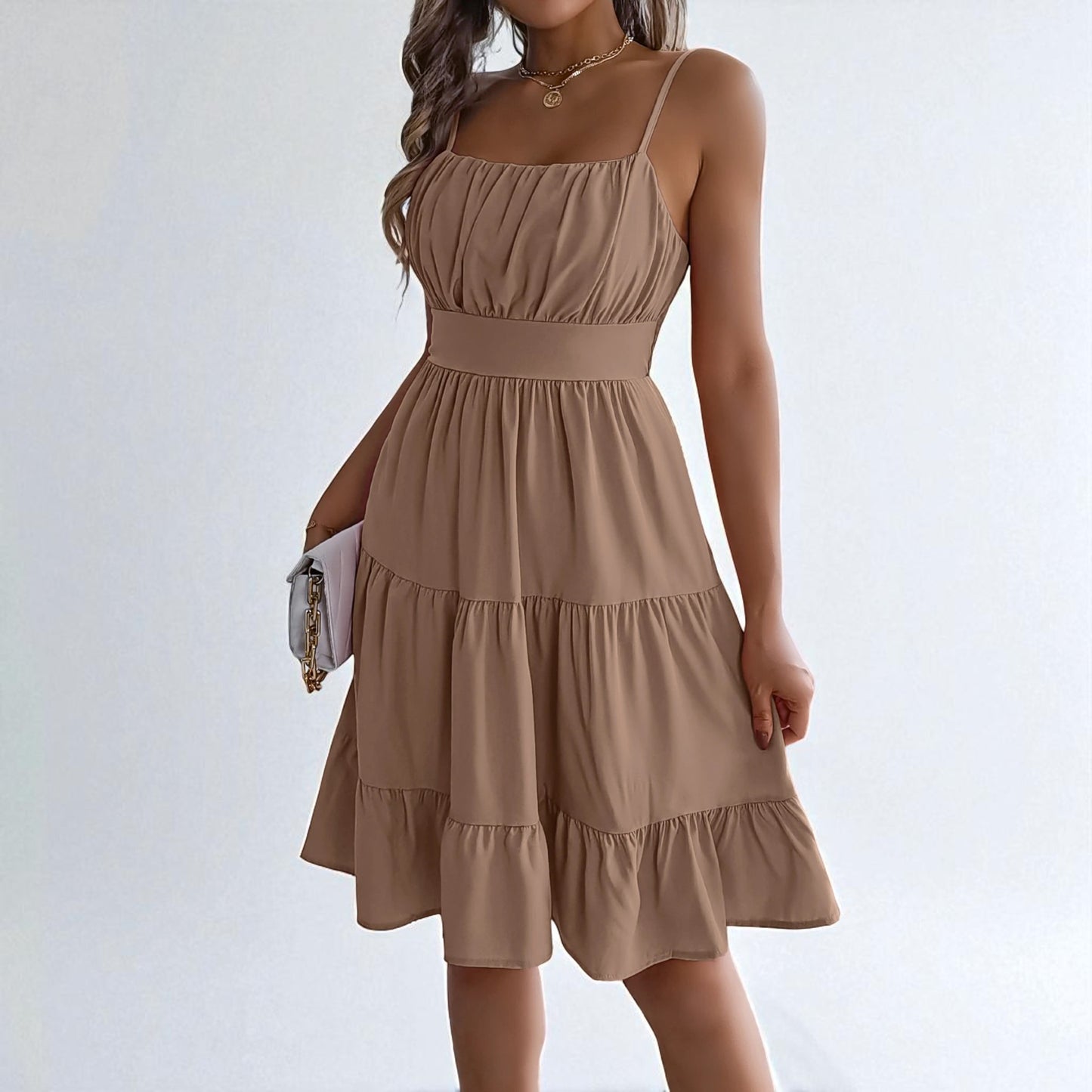 Golden Hour Mini Dress