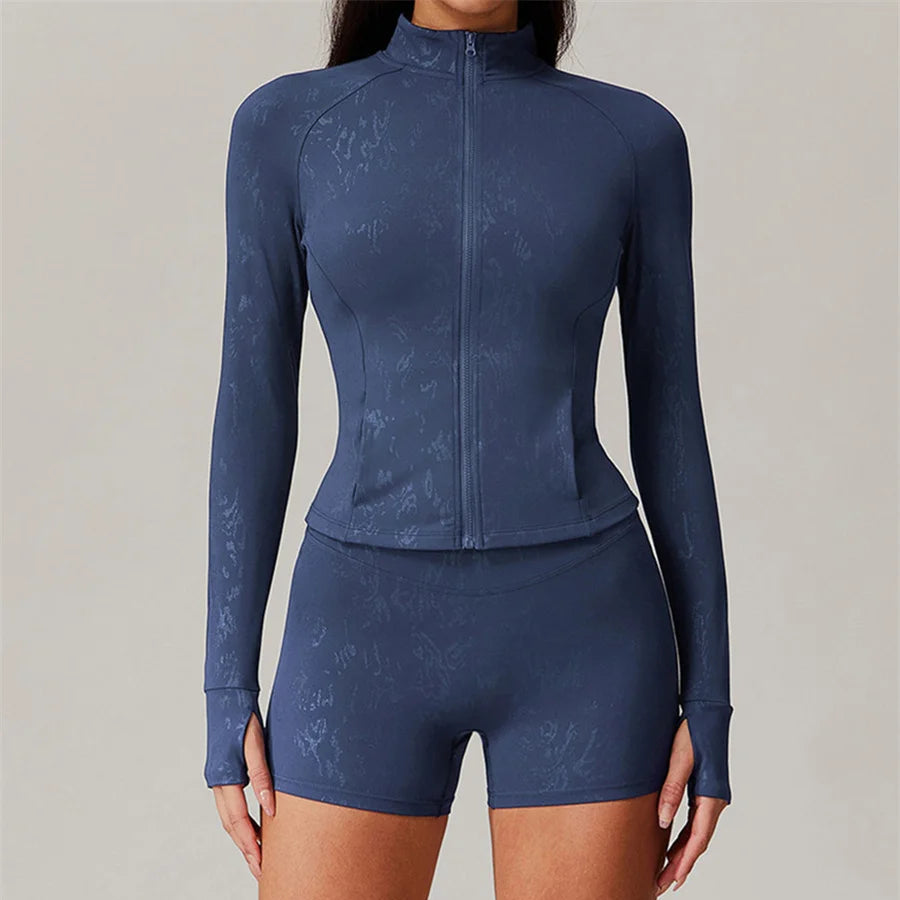 Mirage Motion Collection -Zip Jacket Set