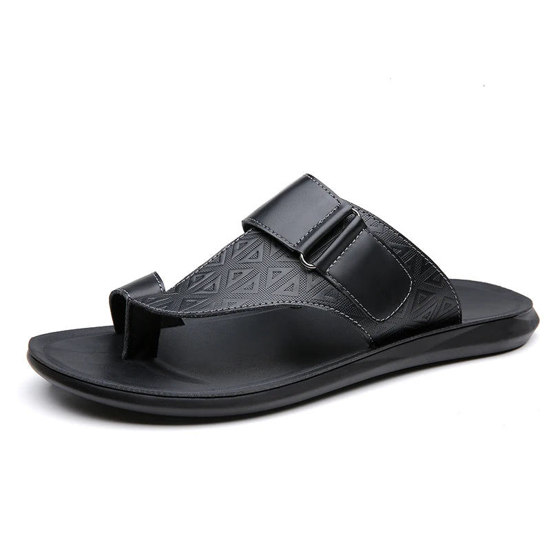 Aztec Etched Men's Slide