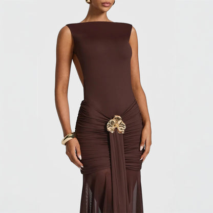 Genevieve Orchid Gown