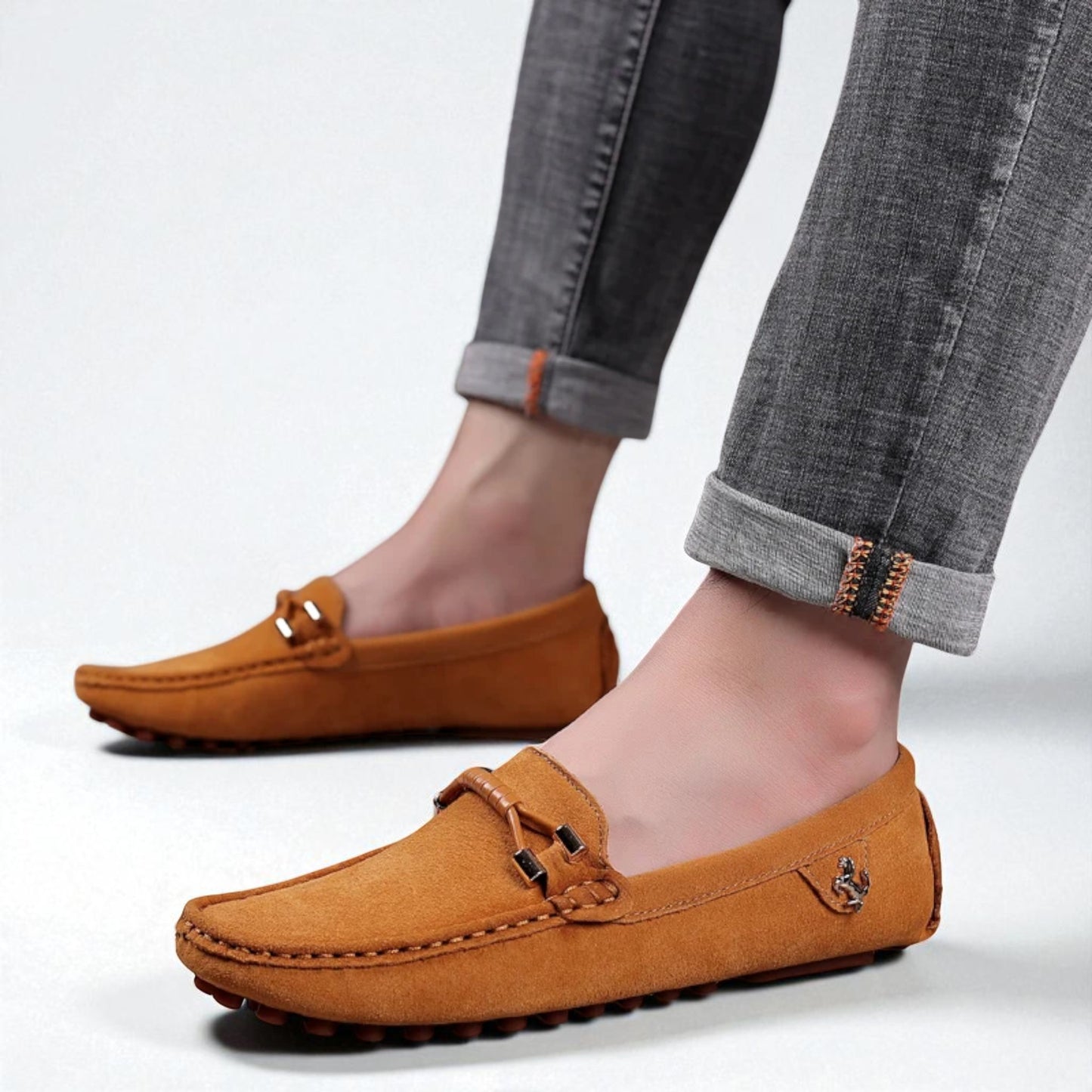 Suede Bit Loafer