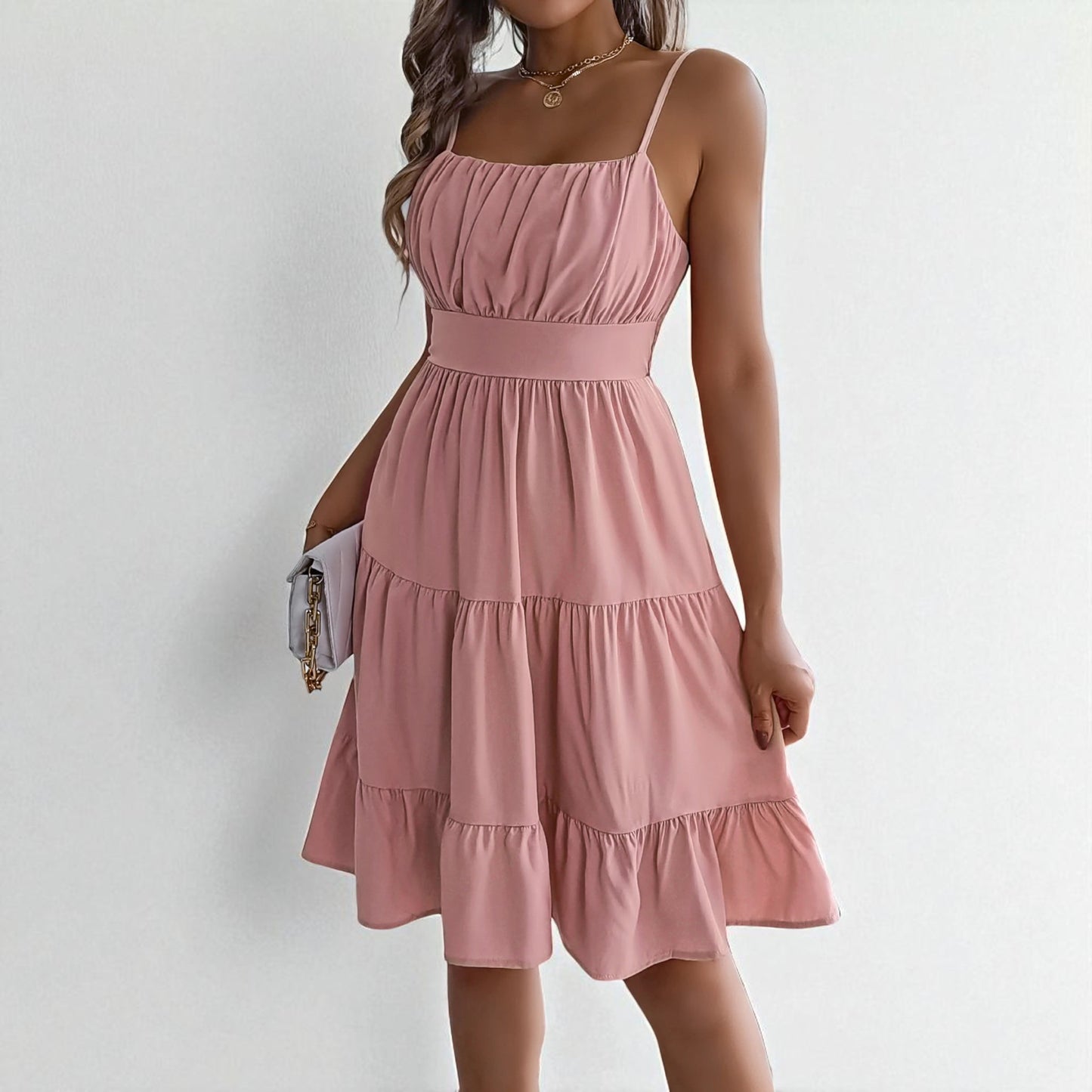 Golden Hour Mini Dress