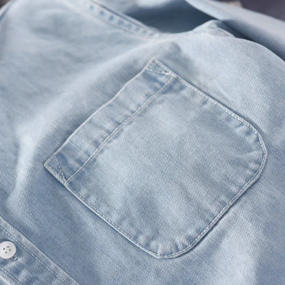 Lived-In Denim Button Down