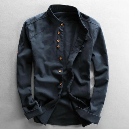 Kyoto Linen Long Sleeve Button Down