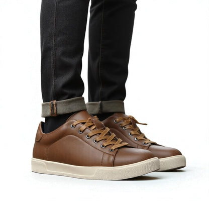 Leather Comfort Trainer