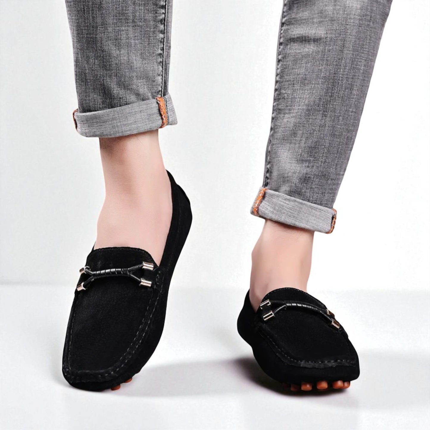 Suede Bit Loafer
