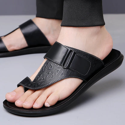 Aztec Etched Men's Slide