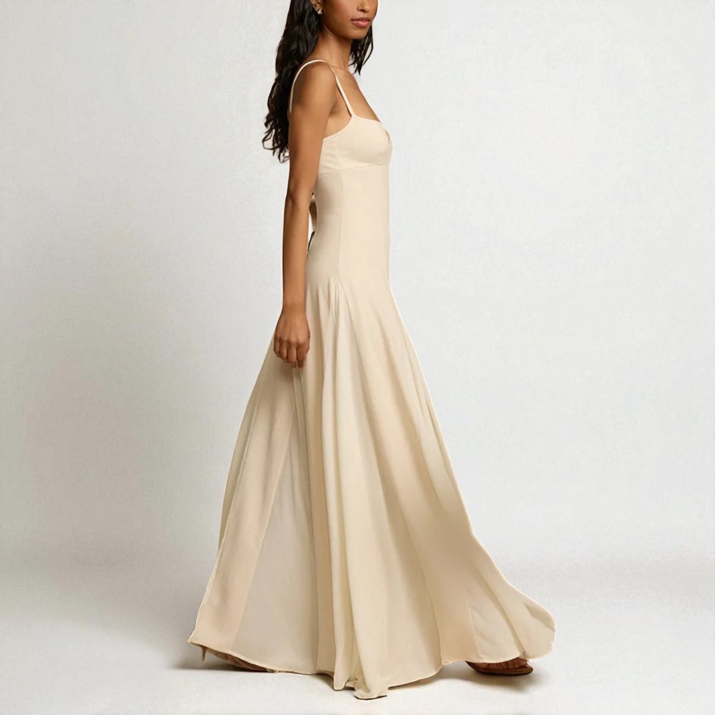 Ivory-Grace Maxi Dress
