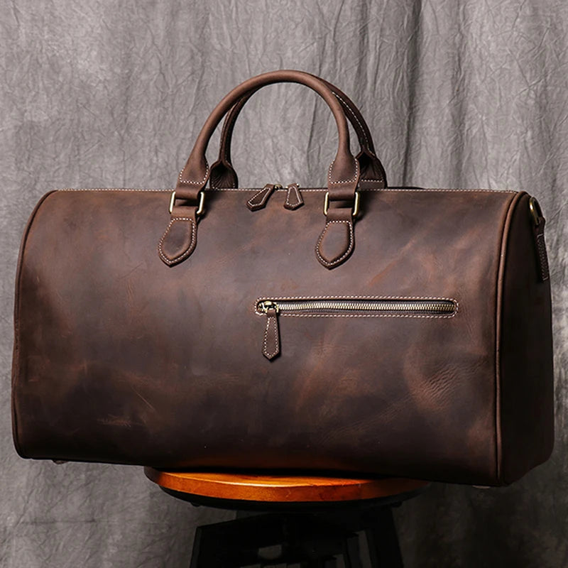 Voyager - Real Leather Travel Bag