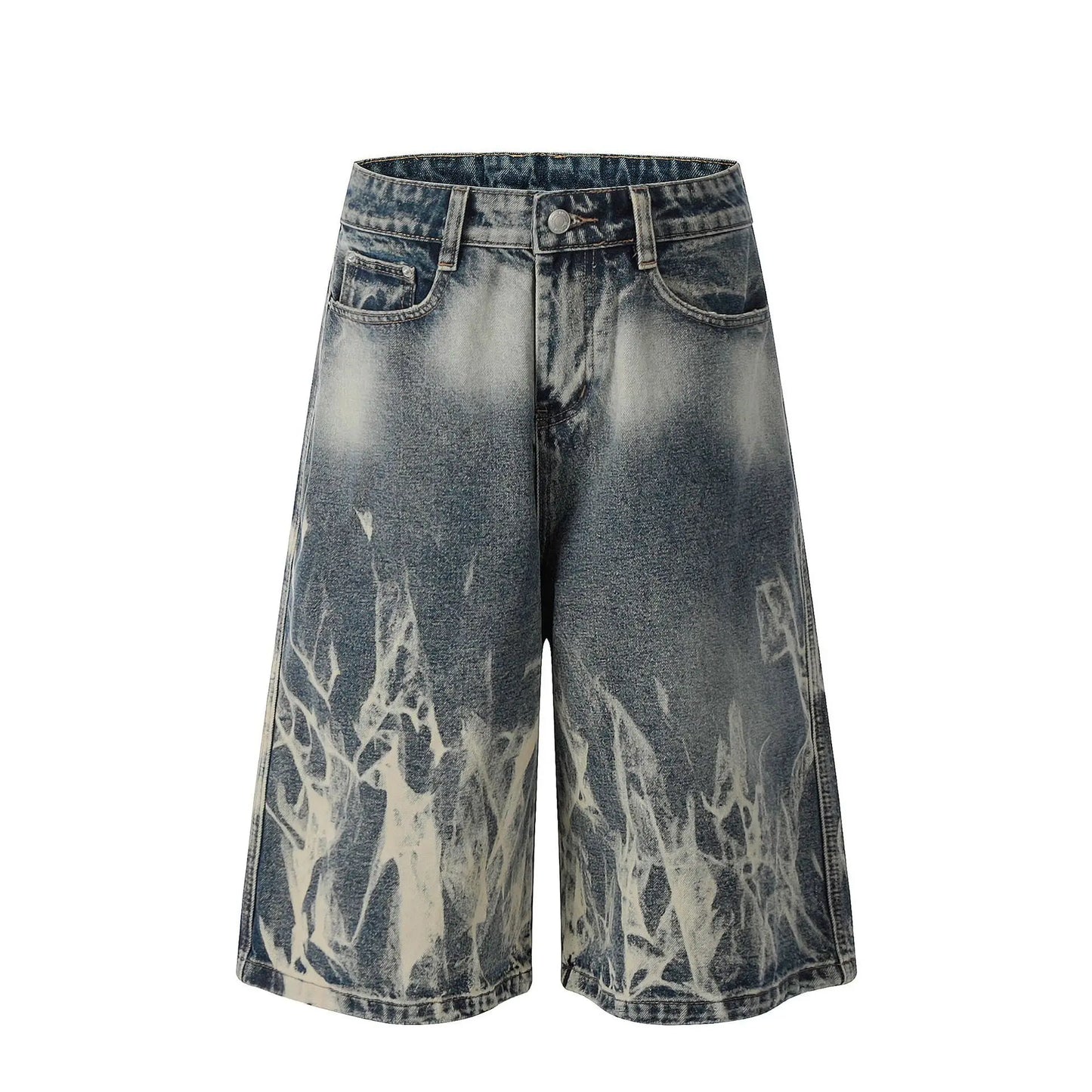 Modern Grunge Denim Short