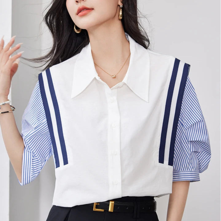 Sailor Sleeve Blouse