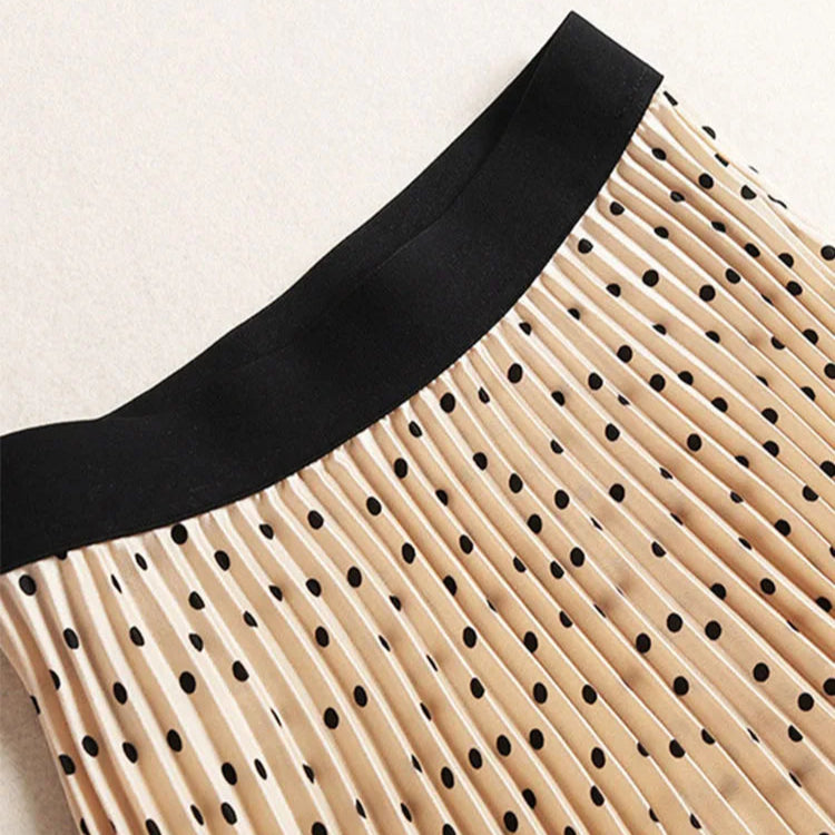 Dot Pleat Midi