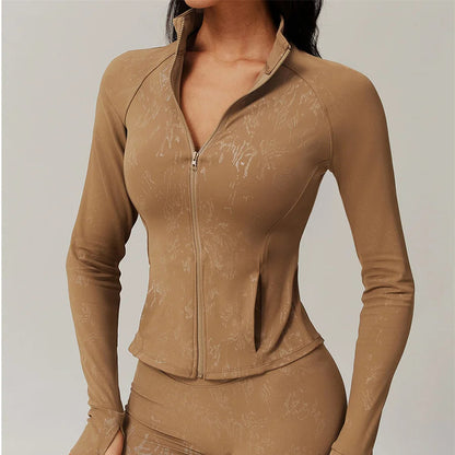 Mirage Motion Collection -Zip Jacket Set