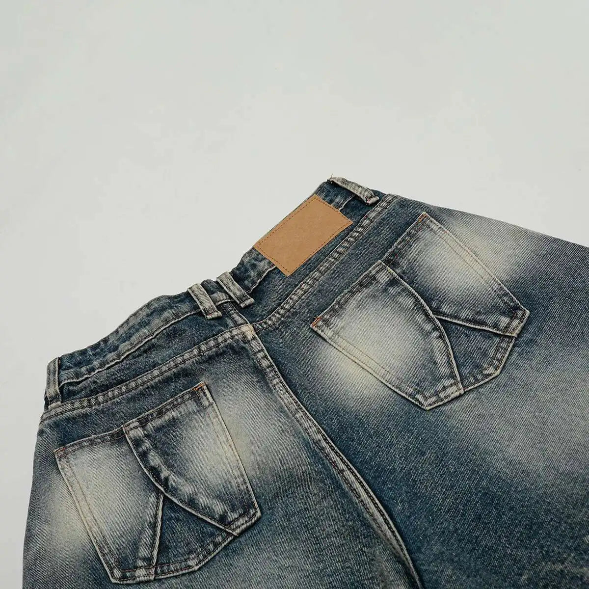 Modern Grunge Denim Short