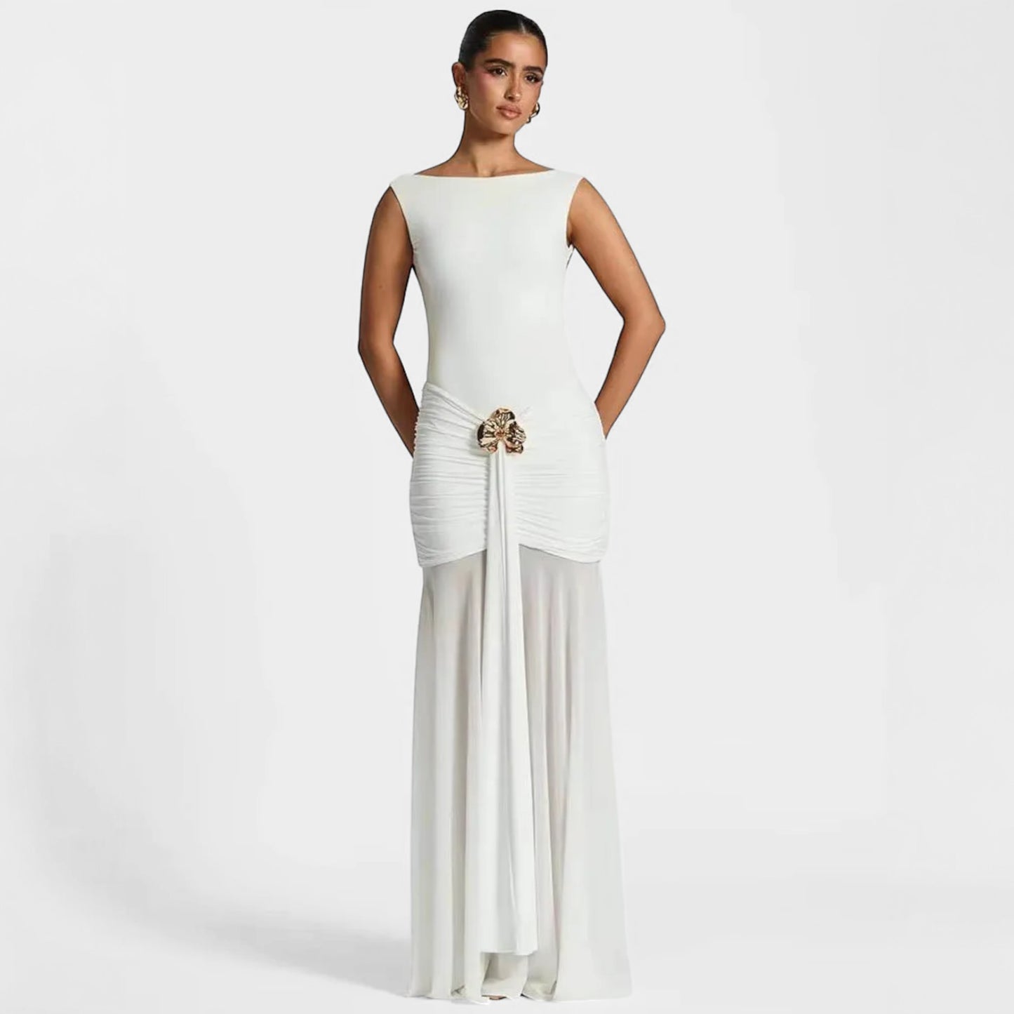 Genevieve Orchid Gown
